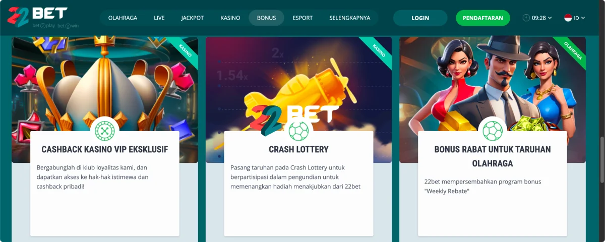 22Bet Unduh Aplikasinya